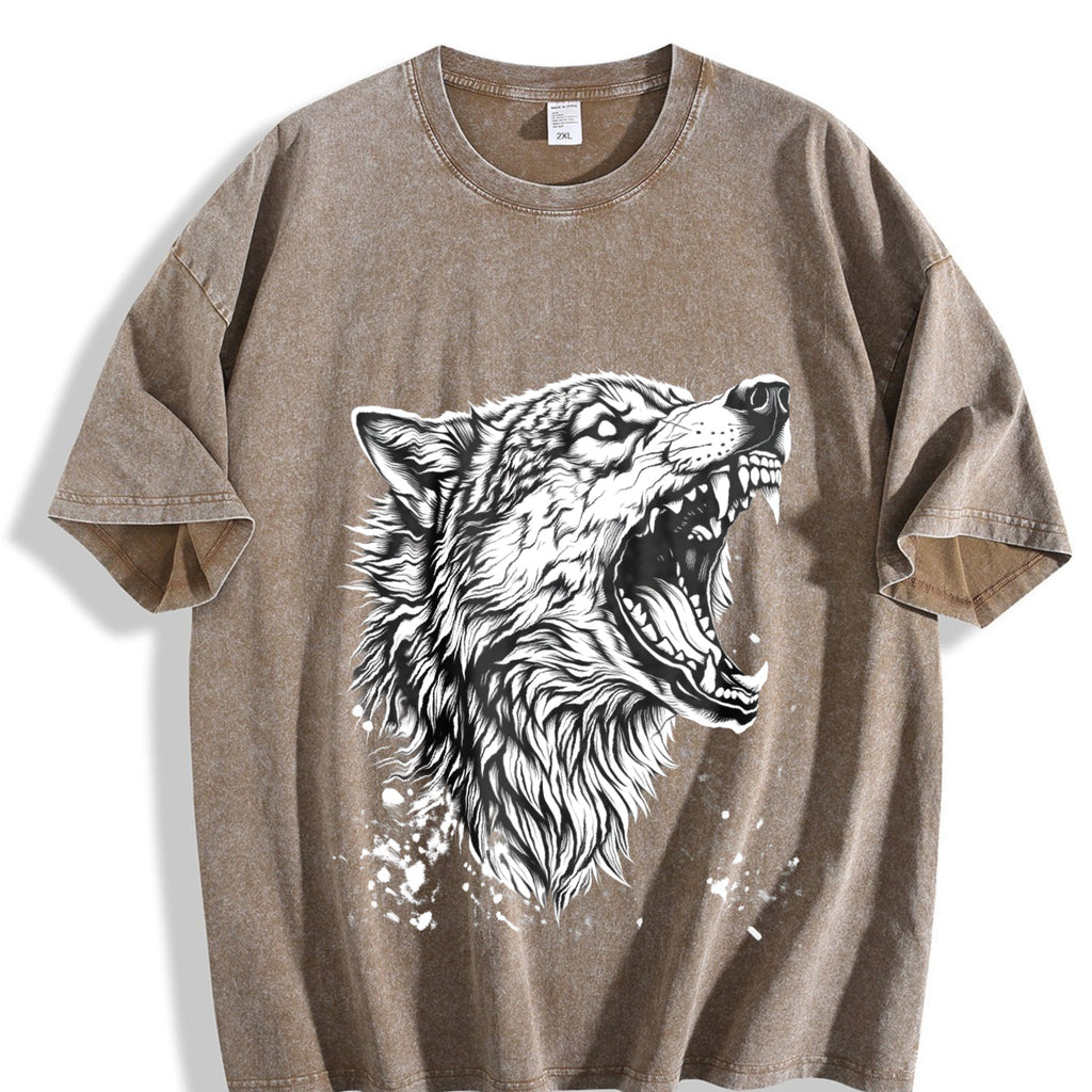 Wolf 90s Vintage Washed T-Shirt product image 3