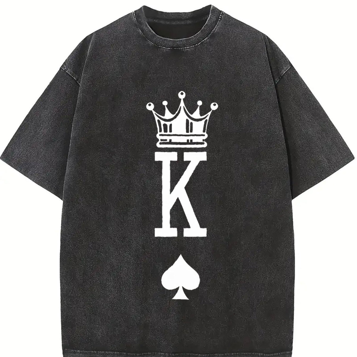 King of Spades Crown Vintage Washed T-Shirt product image 2