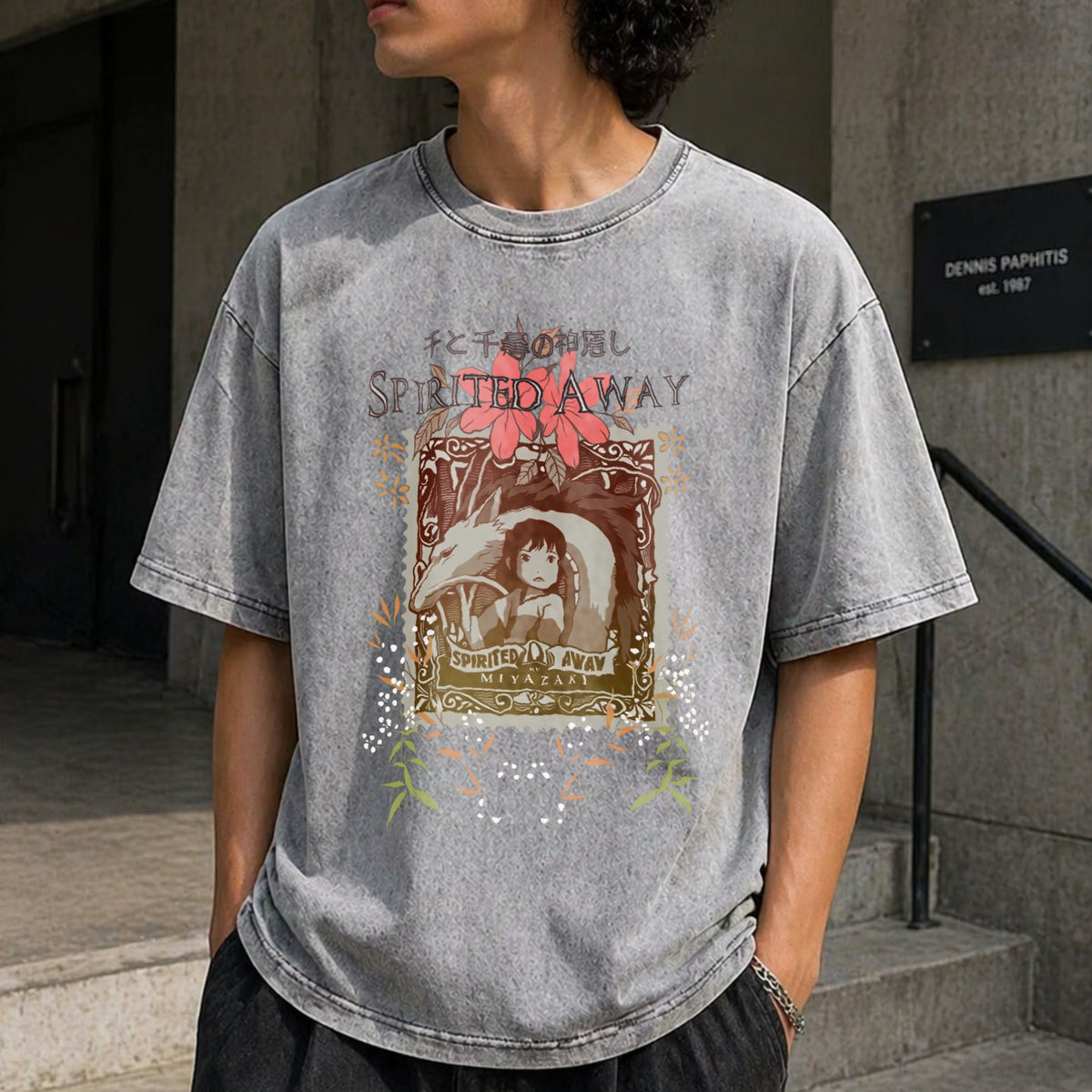 Studio Ghibli Vintage Washed T-Shirt product image 5