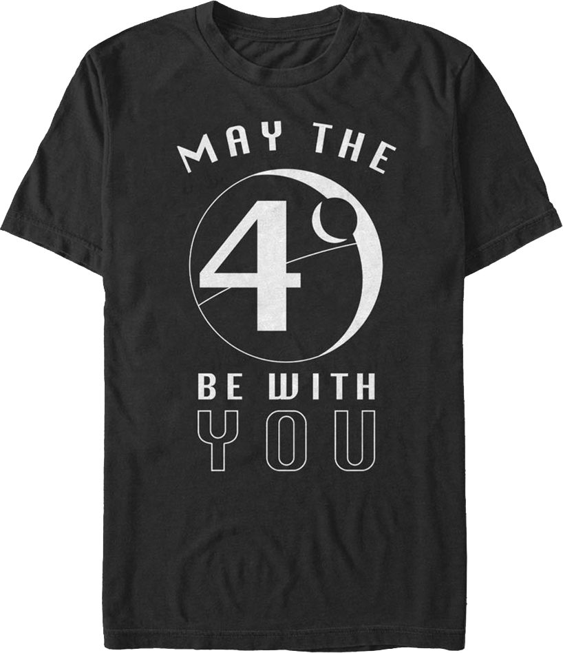 Death Star May The 4th Be With You Wars T-Shirt product image 1