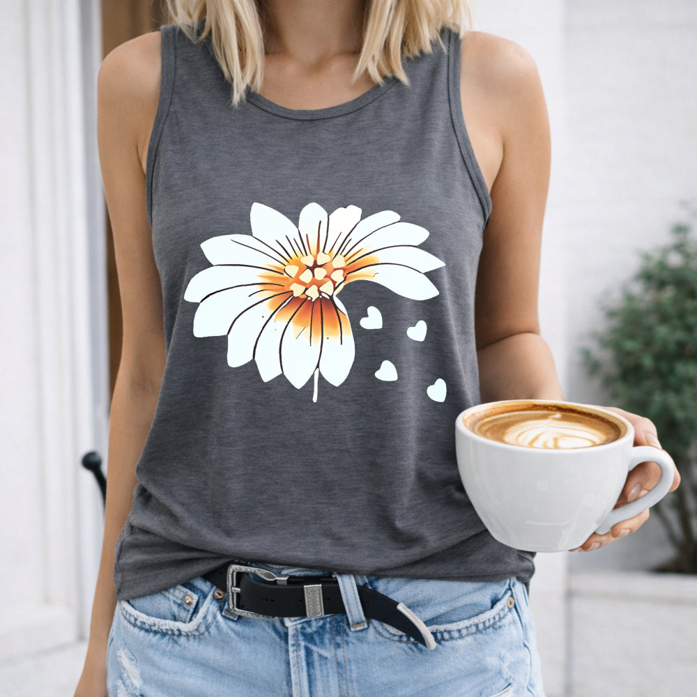 Enjoy The Little Things Letters Women's Tank Top