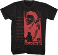 Devil's Eyes Negative Silhouette Halloween T-Shirt product image 1