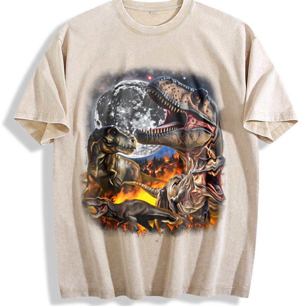 Dinosaur Vintage Washed T-Shirt product image 1
