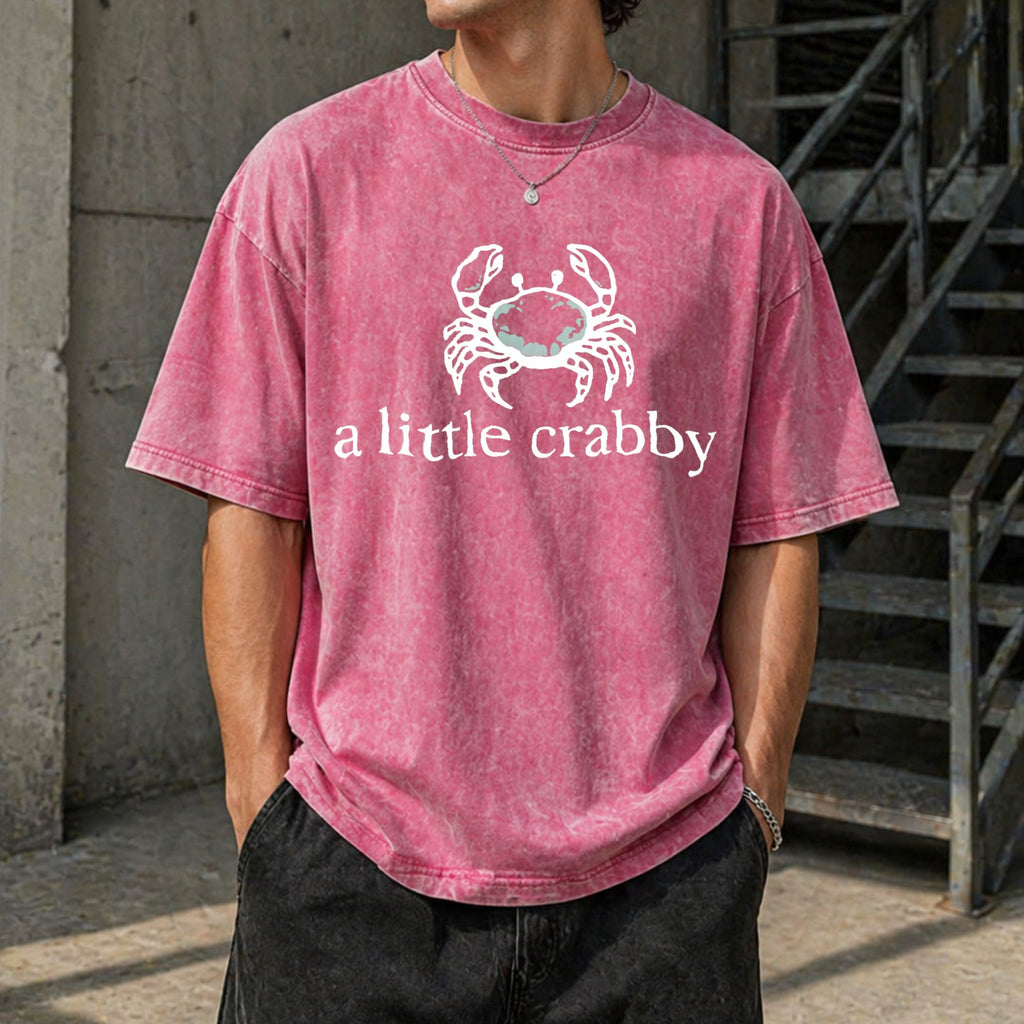 Little Crabby Vintage Washed T-Shirt product image 7