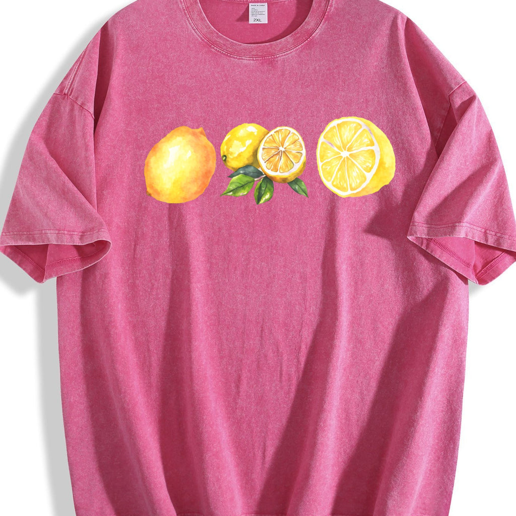 Lemon 90s Vintage Washed T-Shirt product image 7