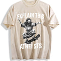 Jesus Skate Explain This Atheists Meme 90s Vintage Washed product image 1