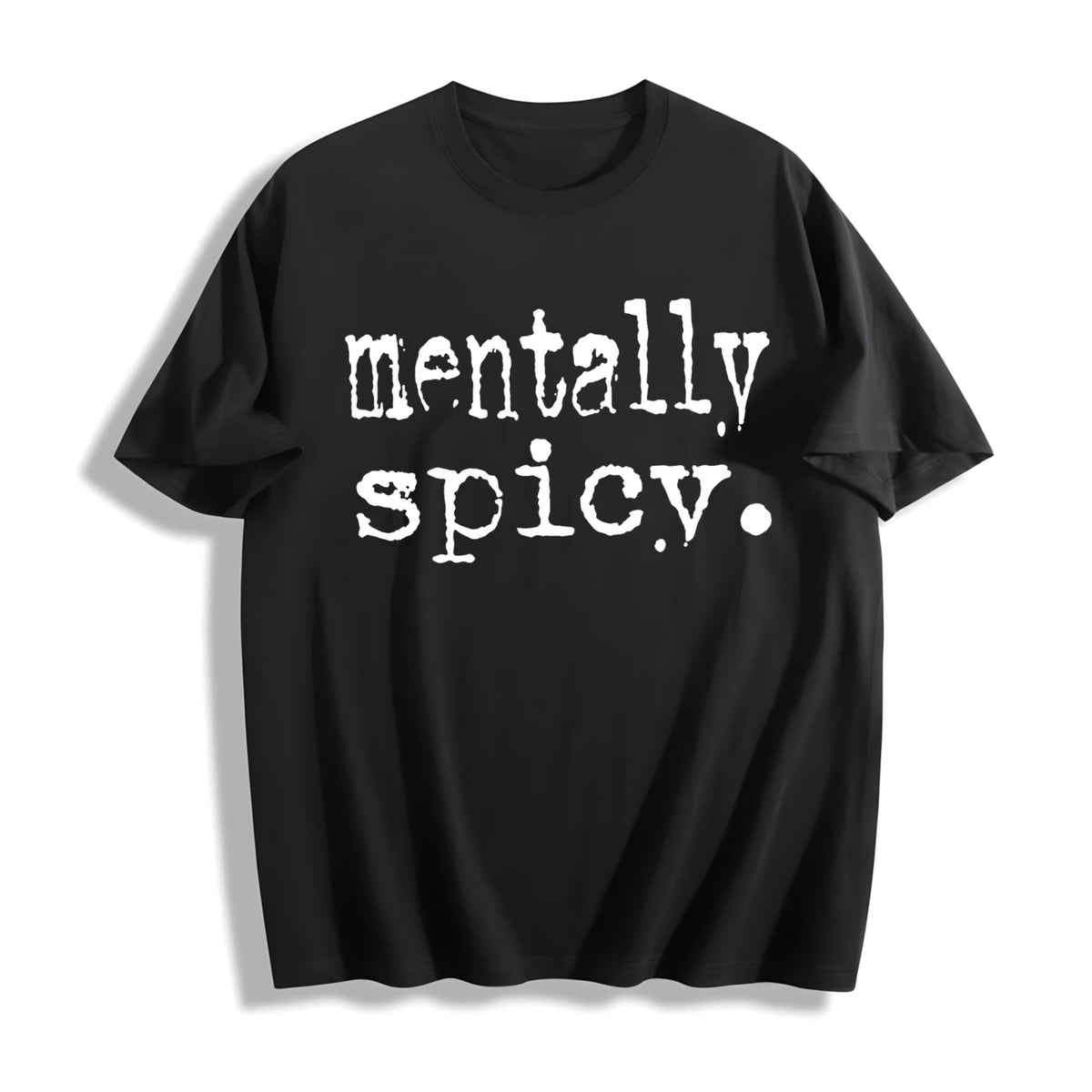 Mentally Spicy Cotton T-Shirt product image 1