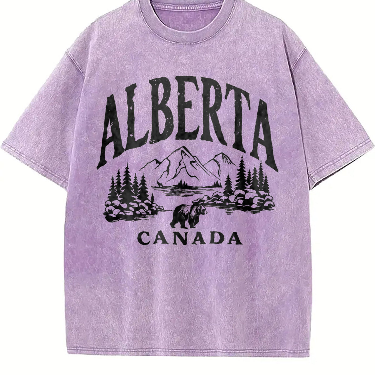Canadian Canada Grizzly Bear Snow Mountain Summer Vintage product image 6