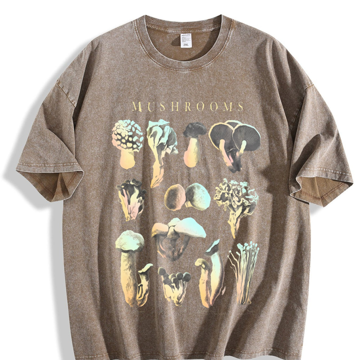 Classic Mushroom Vintage Washed T-Shirt product image 3