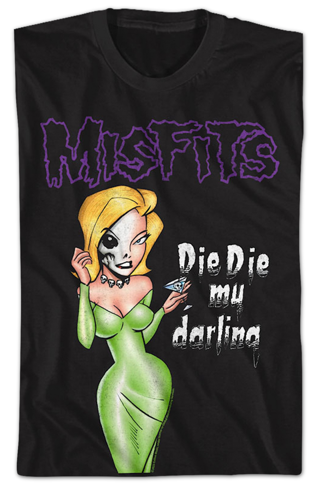 Die My Darling Illustration Misfits T-Shirt product image 2