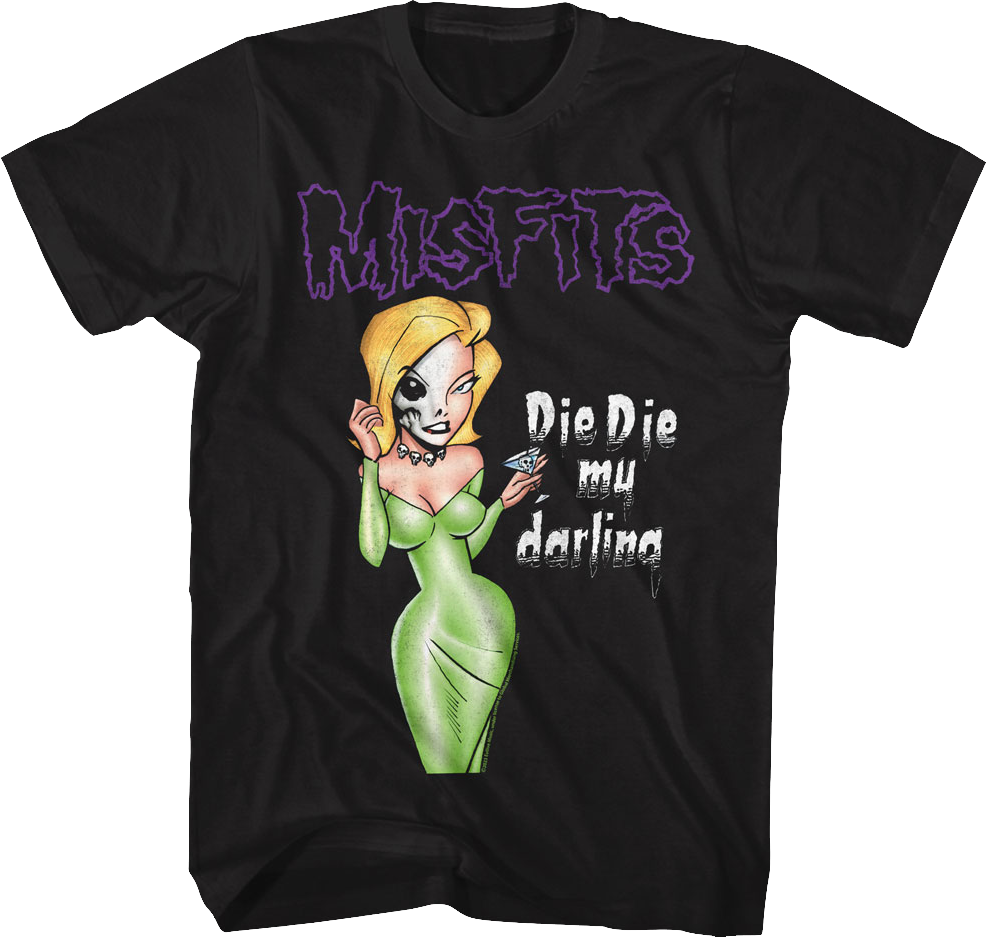Die My Darling Illustration Misfits T-Shirt product image 1