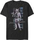 Distressed Bounty Hunter Boba Star Wars Fett T-Shirt product image 1