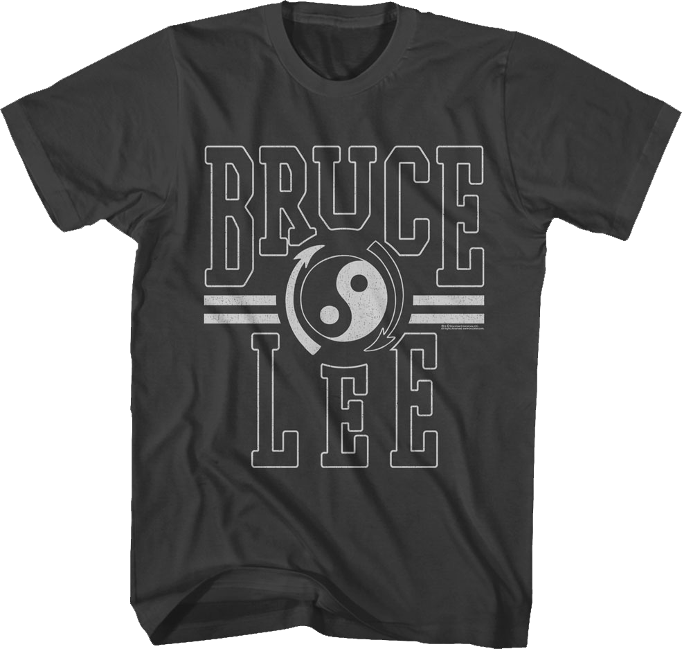 Distressed Gung Fu Institute Logo Bruce Lee T-Shirt product image 1