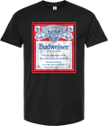 Distressed Logo Budweiser T-Shirt product image 1