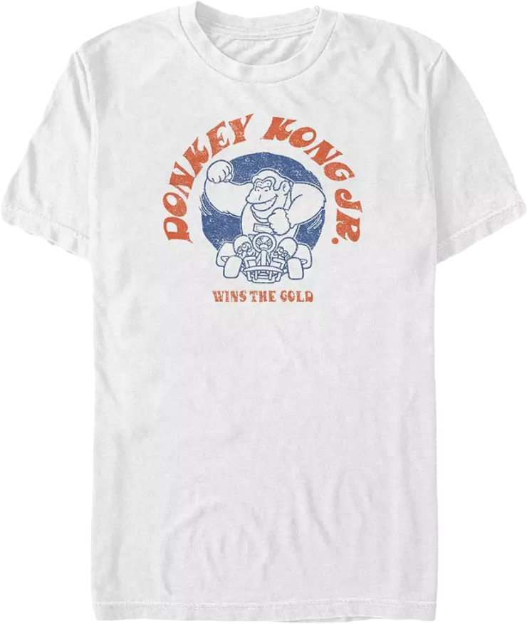 Donkey Kong Jr. Wins The Gold Nintendo T-Shirt product image 1