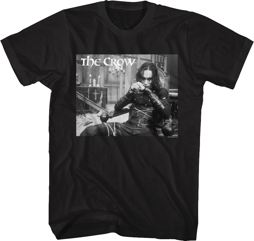 Draven In Chair Photo The Crow T-Shirt product image 1