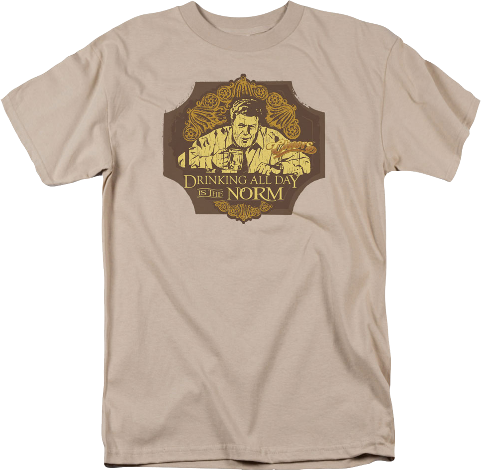 Drinking All Day Is The Norm Cheers T-Shirt product image 1