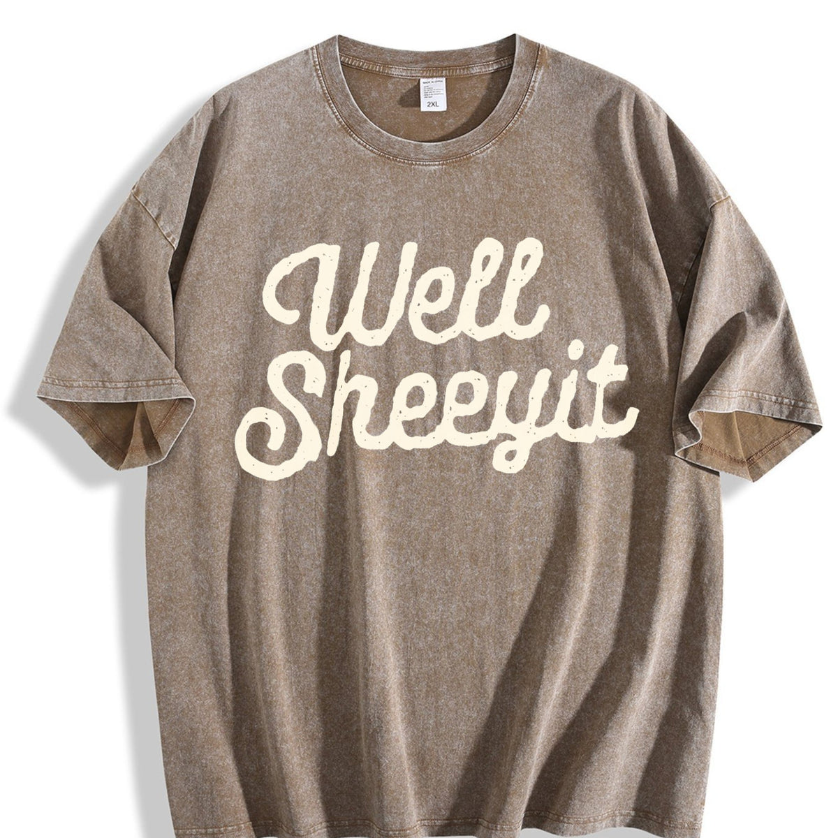 Well Sheeyit Vintage Washed T-Shirt product image 3