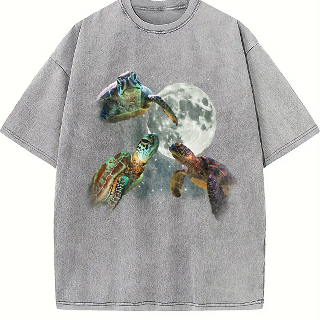 Three Turtles 90s Vintage Washed T-Shirt product image 5