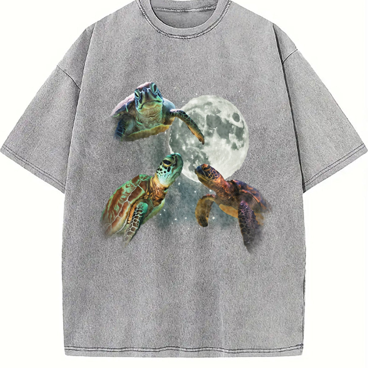 Three Turtles 90s Vintage Washed T-Shirt product image 5