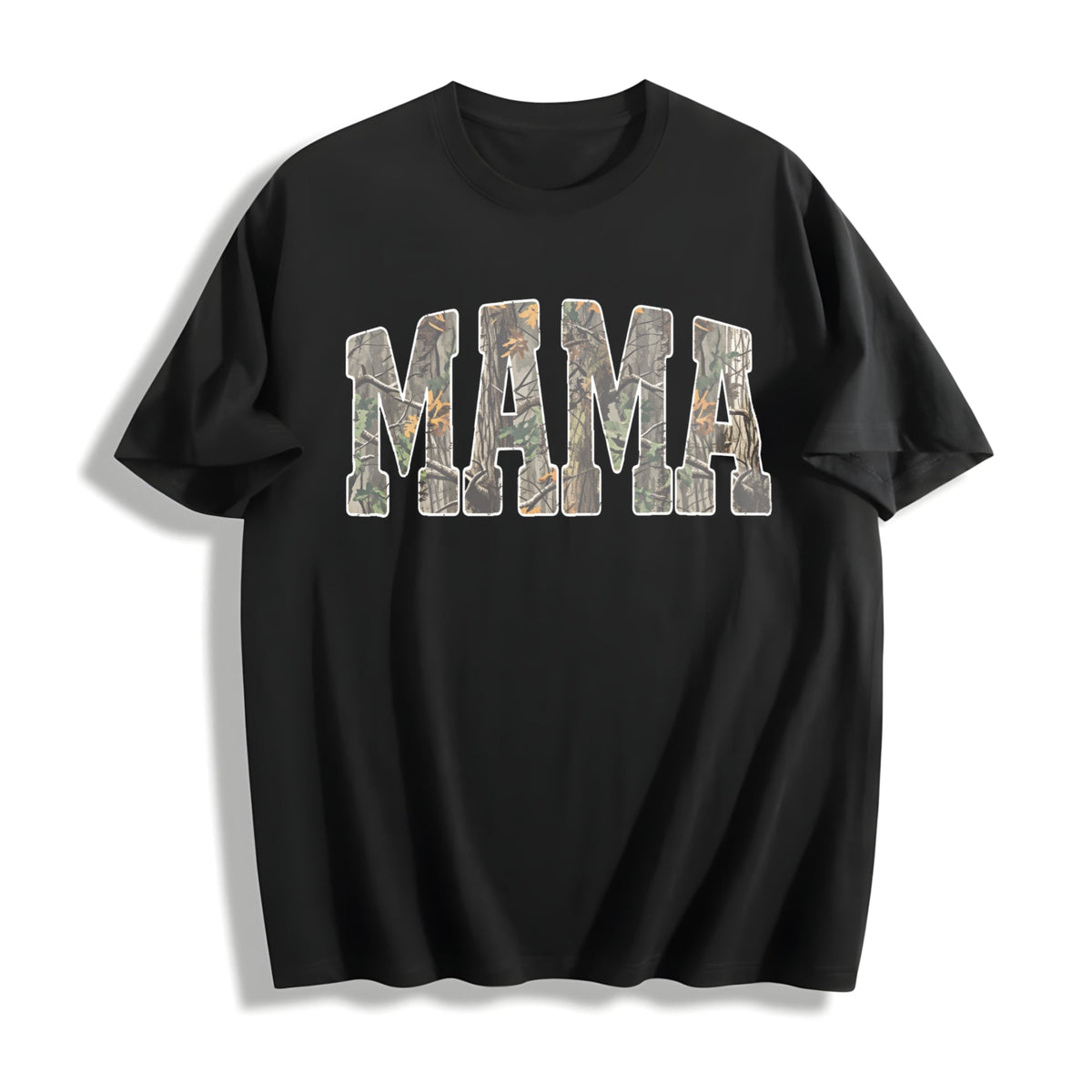 Hunting Mama Camo Western Cotton T-Shirt product image 1