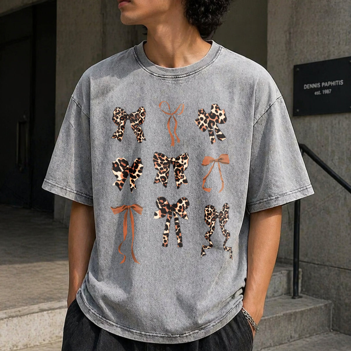 Leopard Material Summer Plus Black Floral Light Vintage product image 5