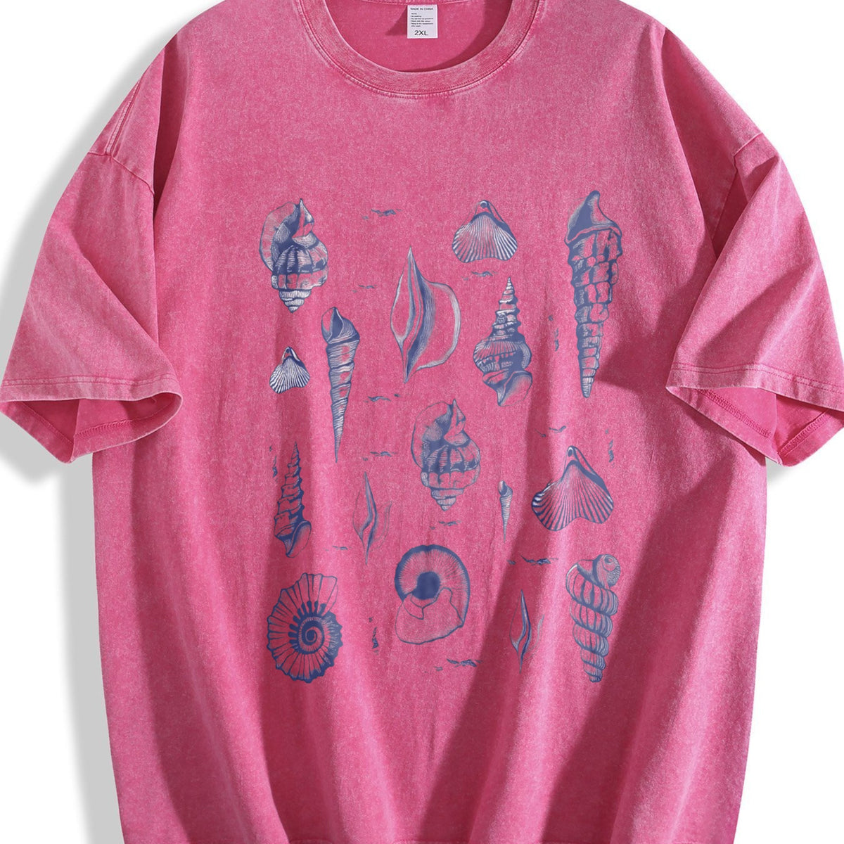 Sea Shell Tattoo Vintage Washed T-Shirt product image 7