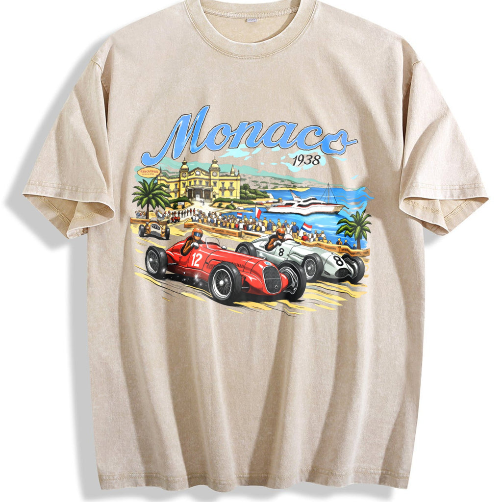 Monaco 1938 Racing Vintage Washed T-Shirt product image 1