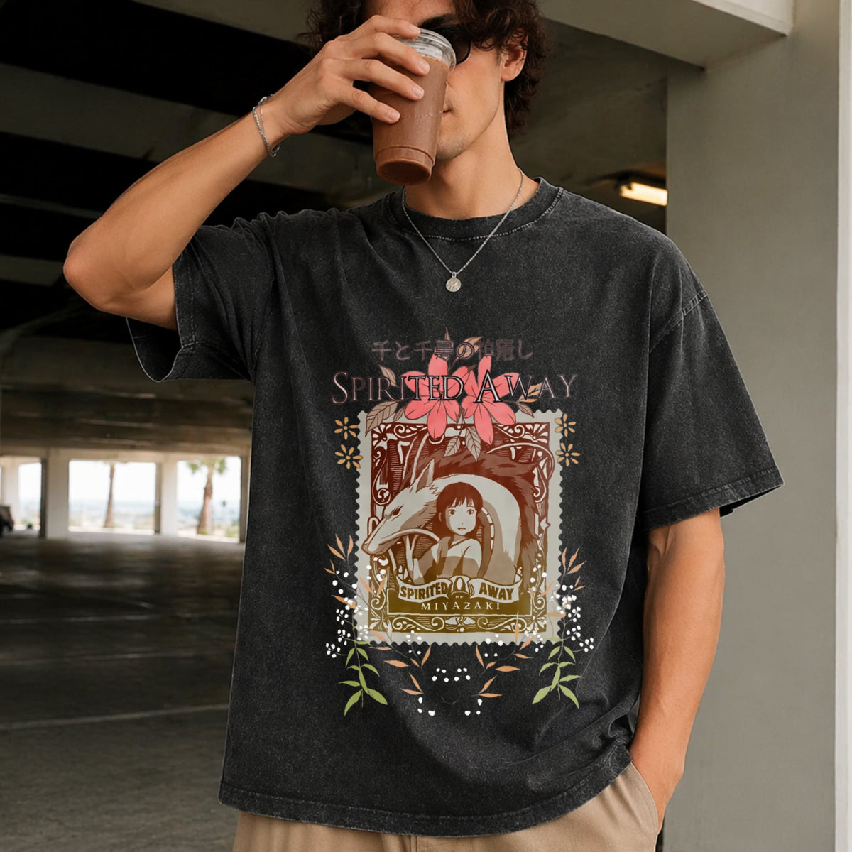 Studio Ghibli Vintage Washed T-Shirt product image 2