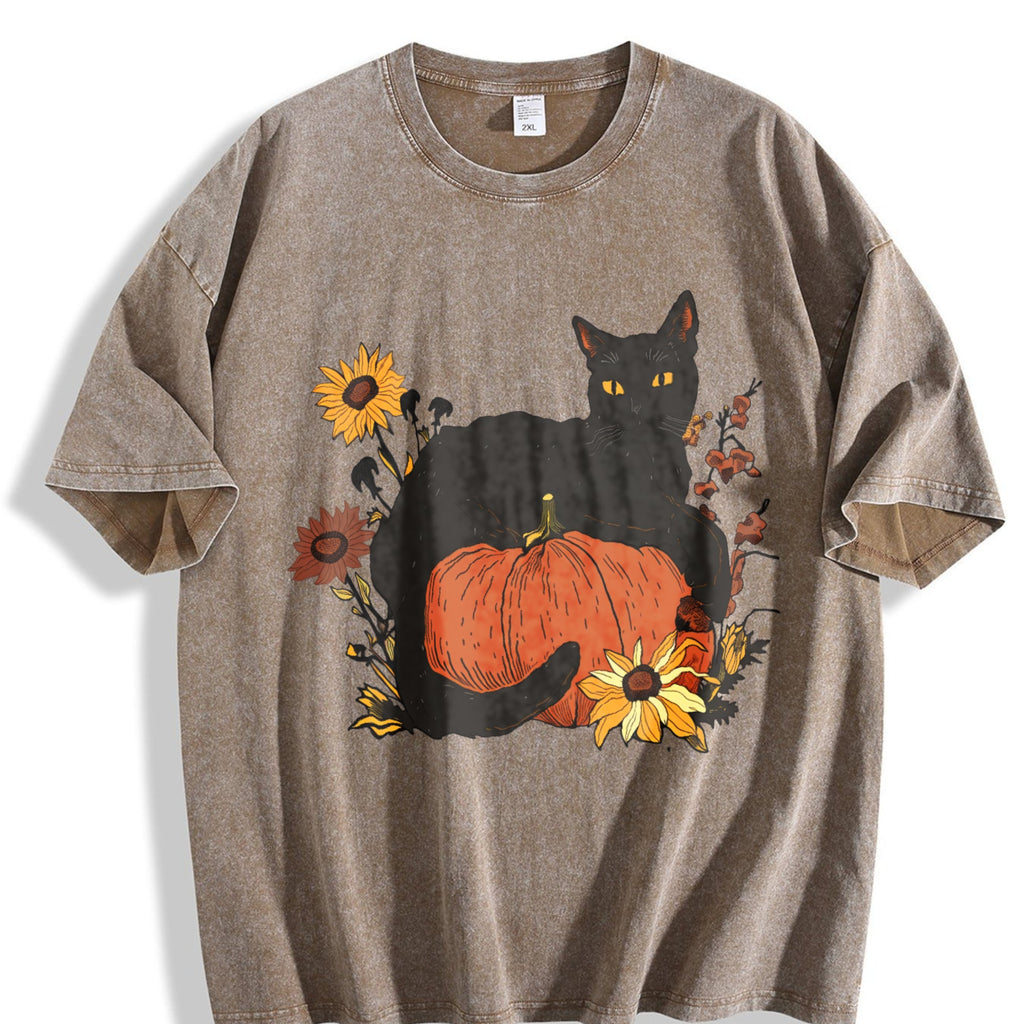 Halloween Holiday Summer Animal Cat Floral Pumpkin Vintage product image 3