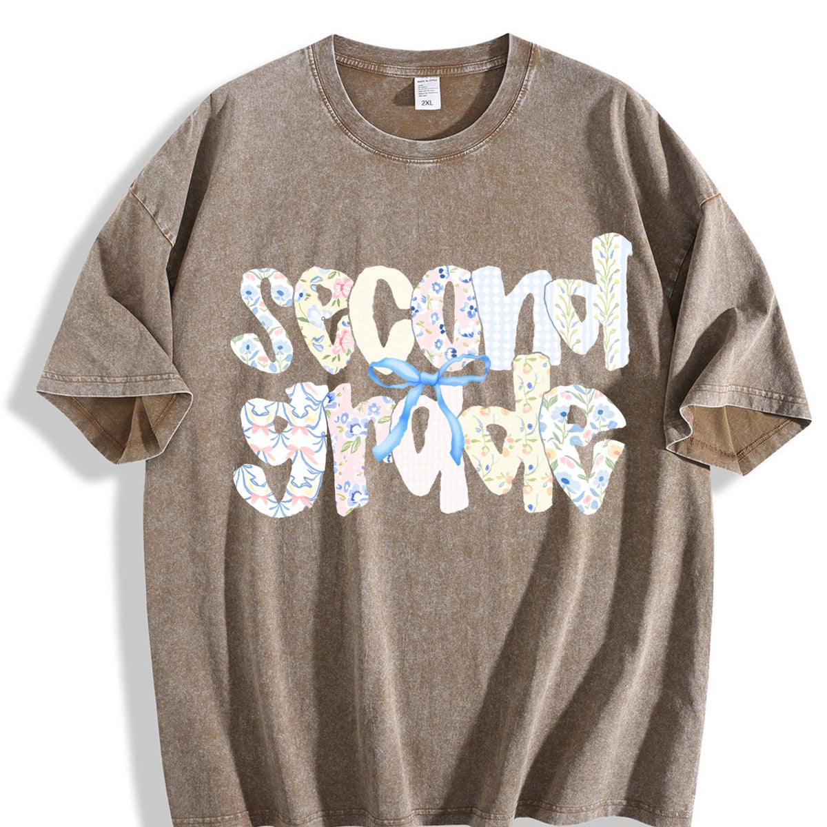 Second Grade Teacher Vintage Washed T-Shirt product image 3
