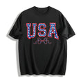 USA Bow Coquette Cotton T-Shirt product image 1