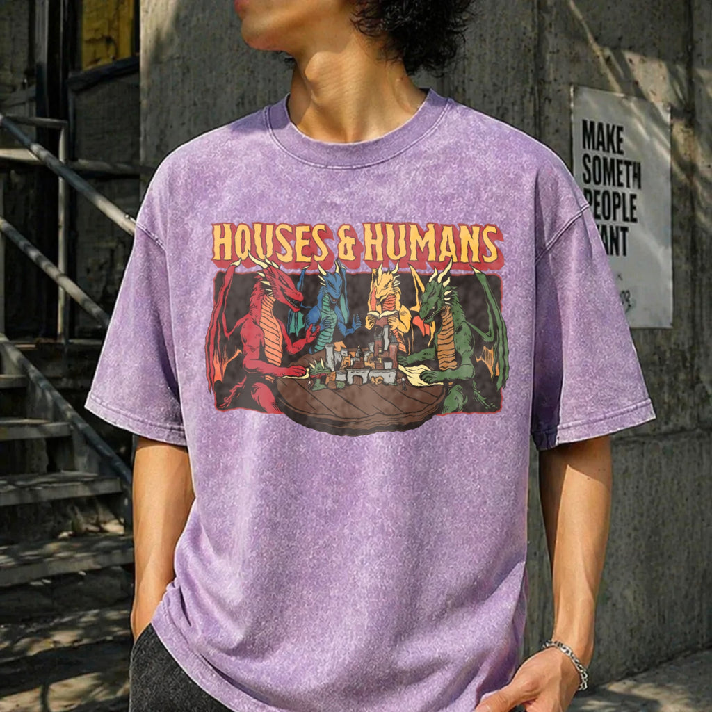 Houses And Humans Vintage Washed T-Shirt product image 6