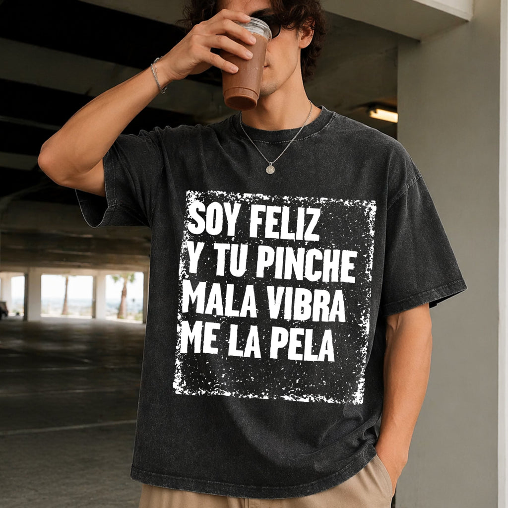 Mexican Themed Humorous Ideas Vintage Washed T-Shirt product image 2