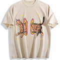 Cool Cat Y2K Harajuku Vintage Washed T-Shirt product image 1