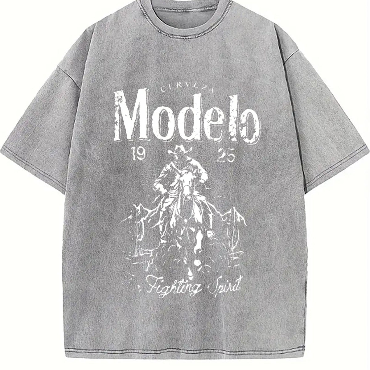Modelo Fighting Spirit Vintage Washed T-Shirt product image 4