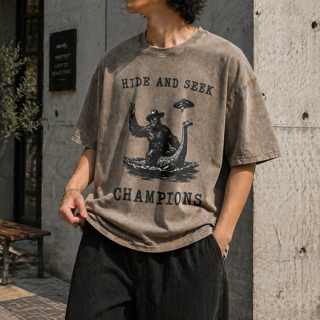 Hide And Seek Champions Vintage Washed T-Shirt product image 3
