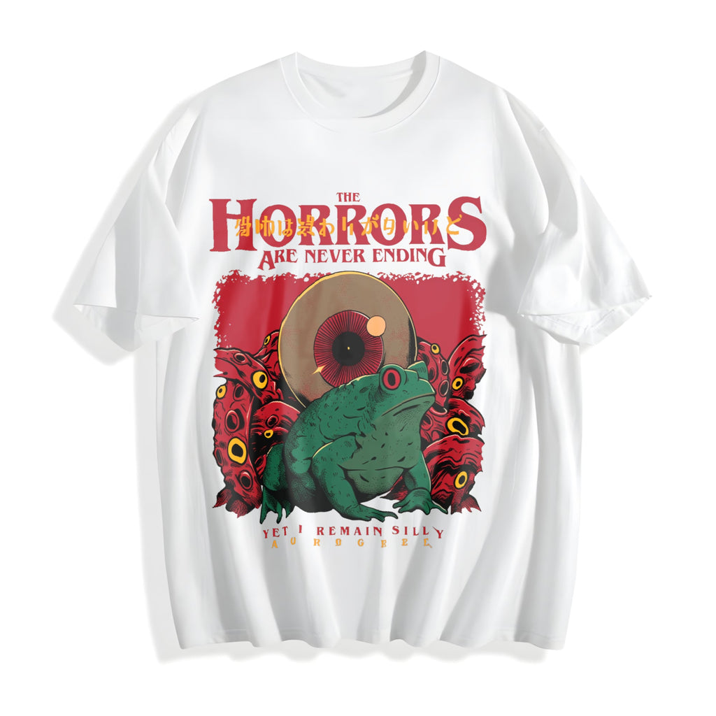 Horrors Are Never Ending Cotton T-Shirt product image 2