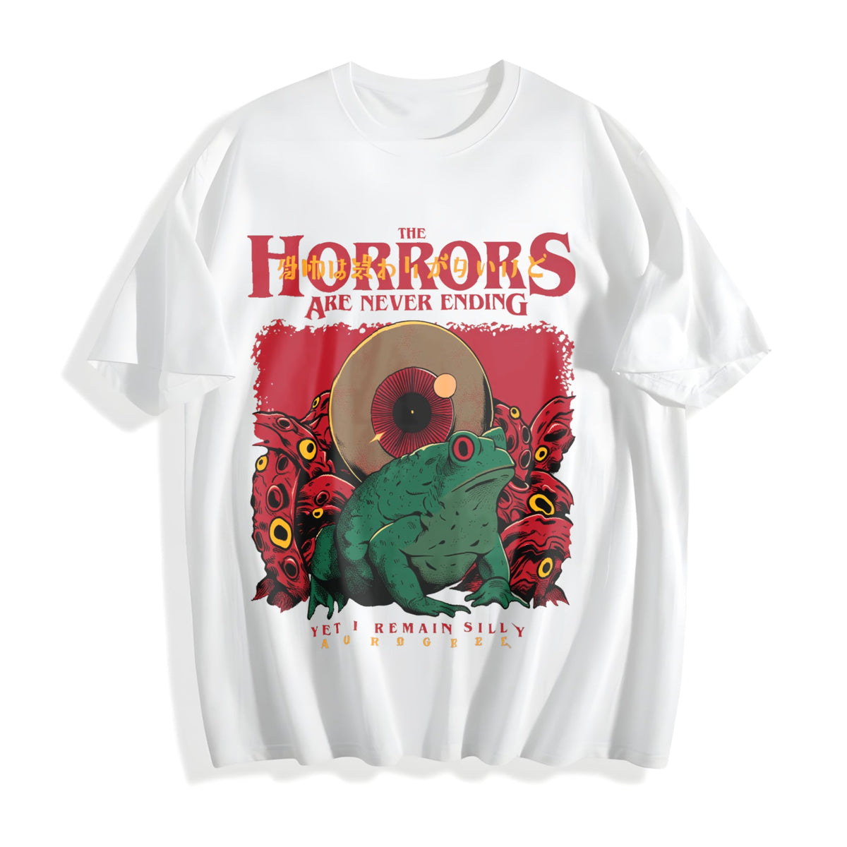 Horrors Are Never Ending Cotton T-Shirt product image 2