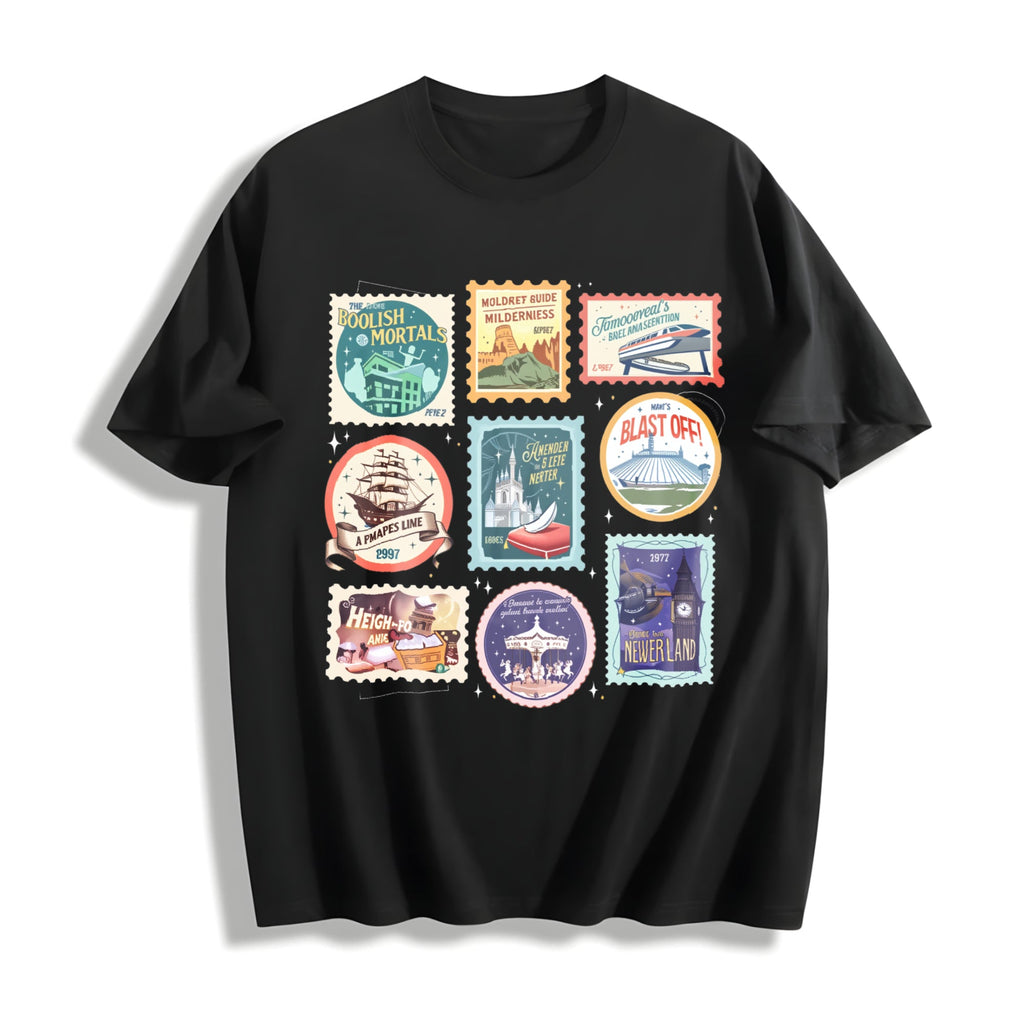 Theme Park Stamps Wildest Ride Happy Ever After Land Castle product image 1
