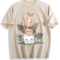 Summer Giraffe Vintage Washed T-Shirt product image 1