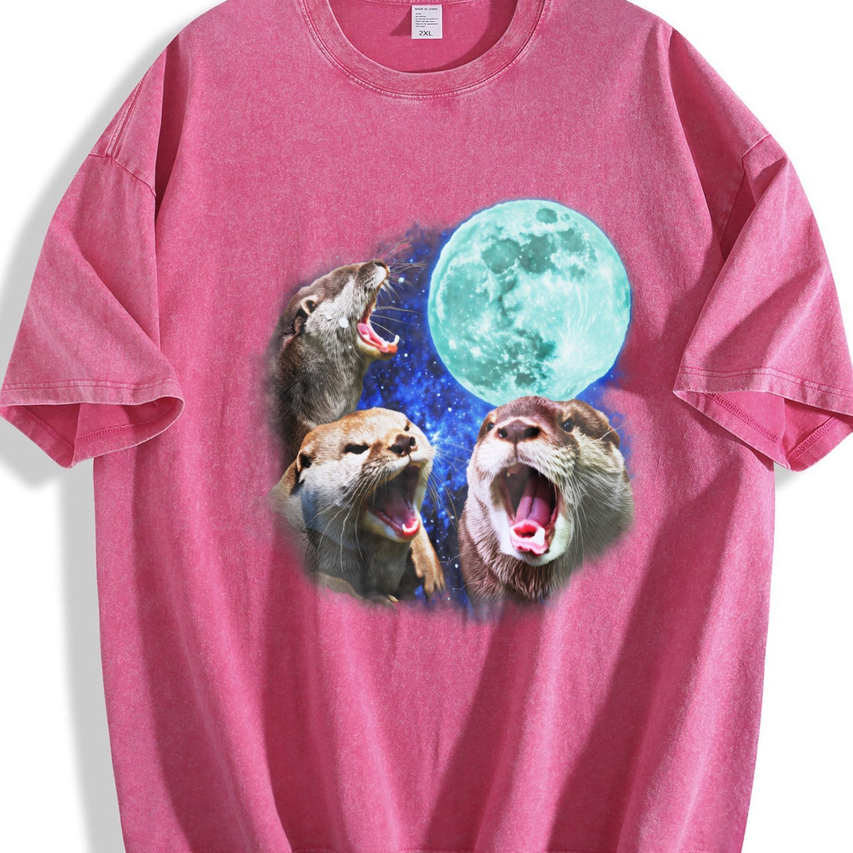 Three Otters Vintage Washed T-Shirt product image 7