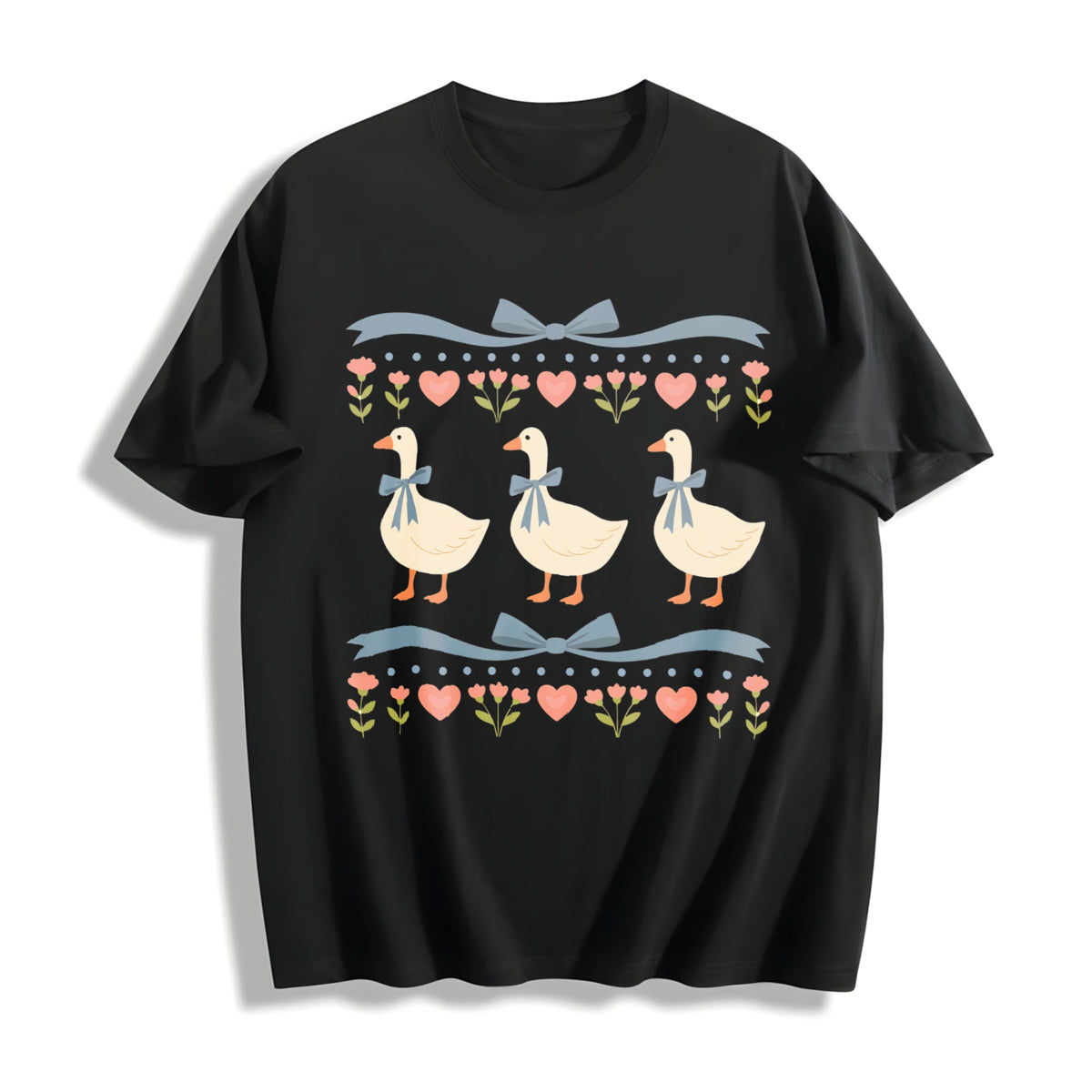 Blue Ribbon Goose Cotton T-Shirt product image 1