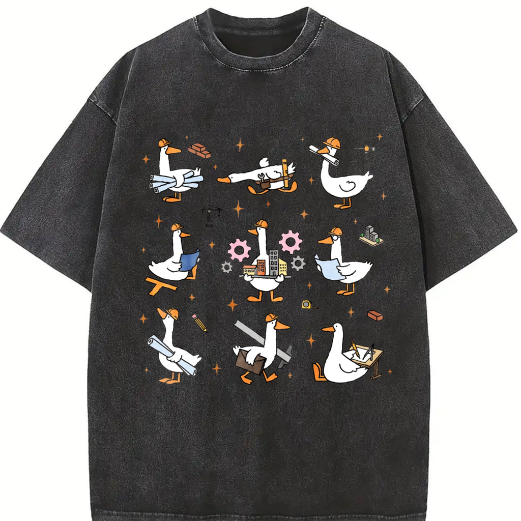 Silly Goose Architect Vintage Washed T-Shirt product image 2