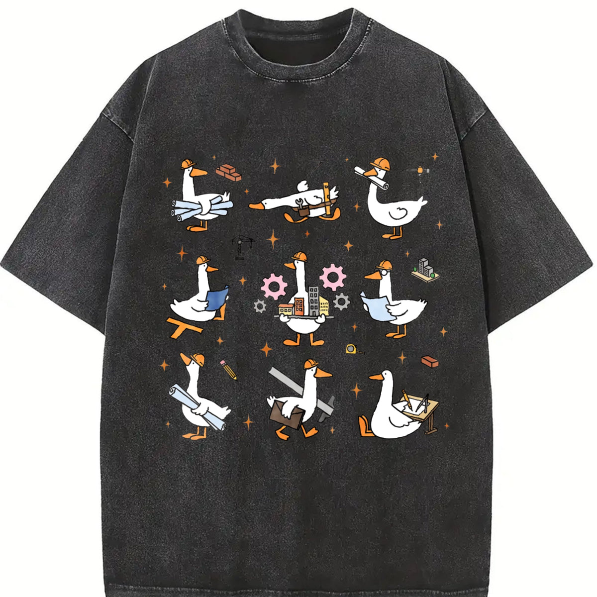 Silly Goose Architect Vintage Washed T-Shirt product image 2
