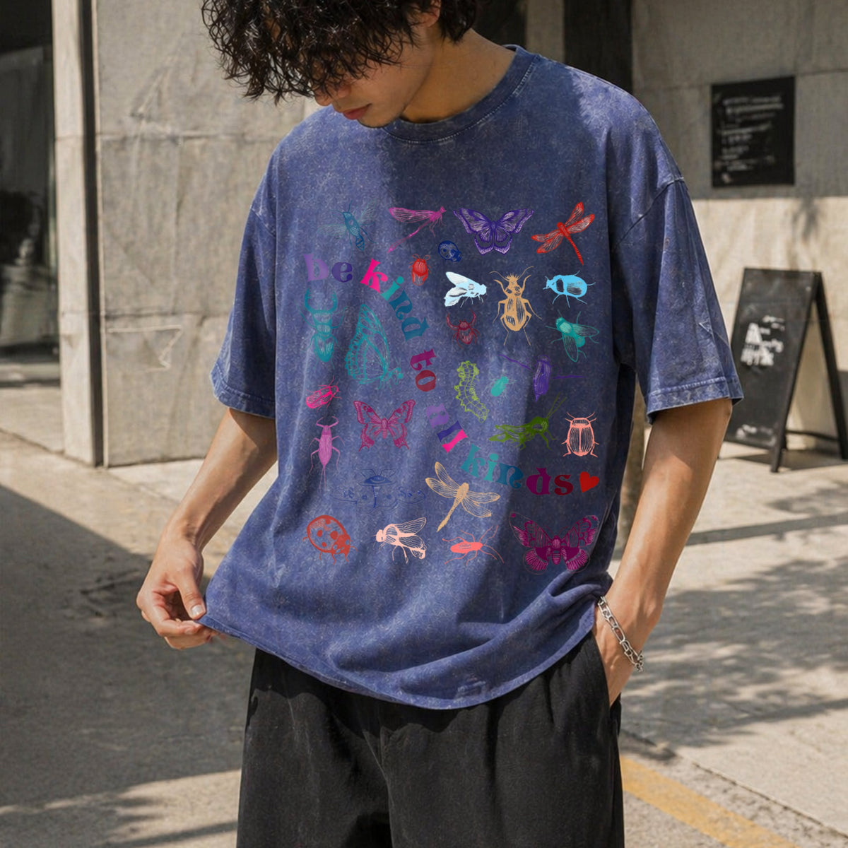 Be Kind To All Kinds Vintage Washed T-Shirt product image 8
