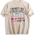 100 I'm Not Like Other Anxiety T Vintage Washed T-Shirt product image 1