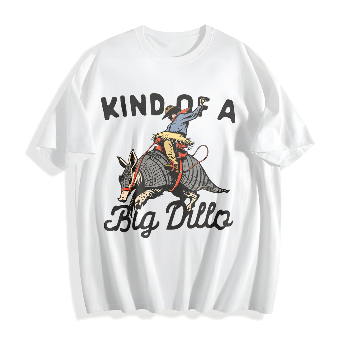 Armadillo Cowboy Kind Of A Big Dillo Funny Western Cotton product image 2
