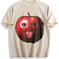 Funny Meme Apple Summer Vintage Washed T-Shirt product image 1