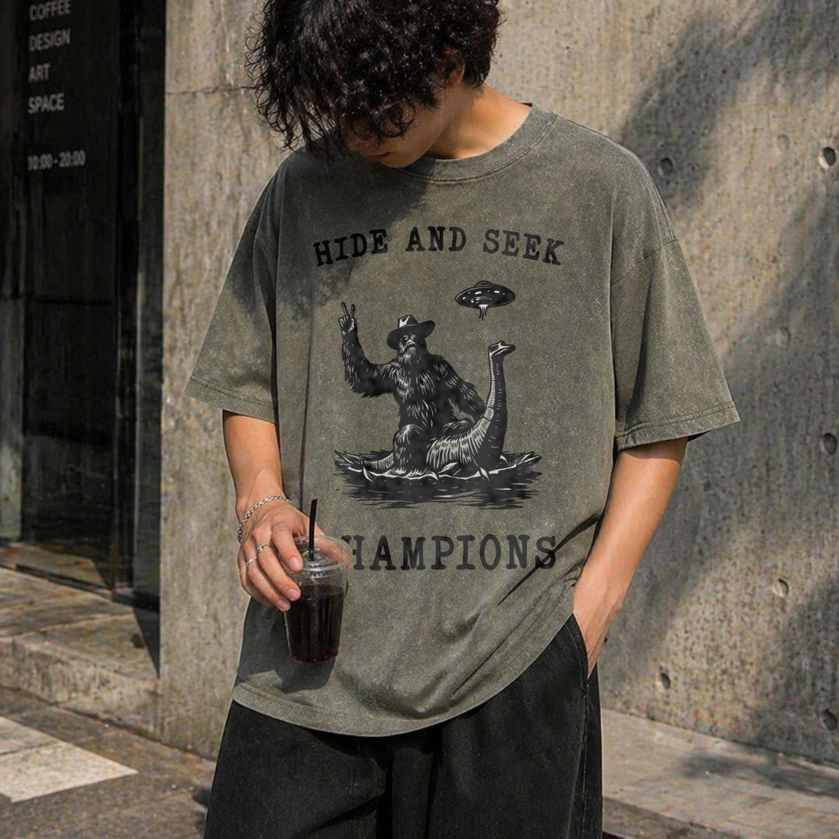 Hide And Seek Champions Vintage Washed T-Shirt product image 4